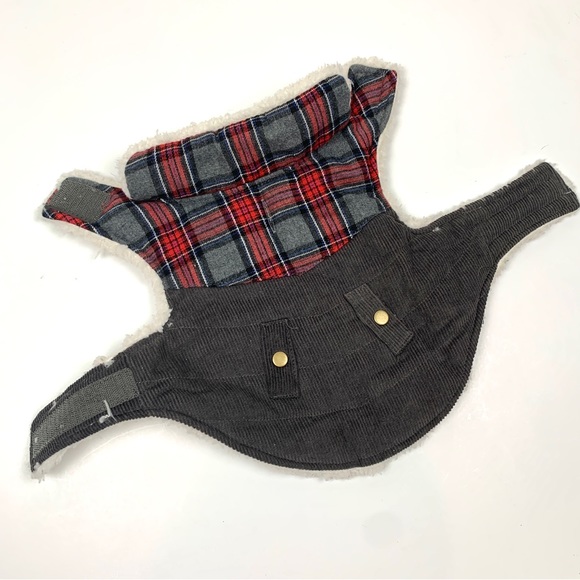 NWOT WAG N WOOF Lumberjack Puffer Jacket for Small Dog - Picture 3 of 11